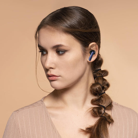 imax premium TWS Earbuds | 80H Playtime, Bluetooth 5.3, Dual 10mm Drivers, IPX4, Touch Control (Blue) | ZSNGG10