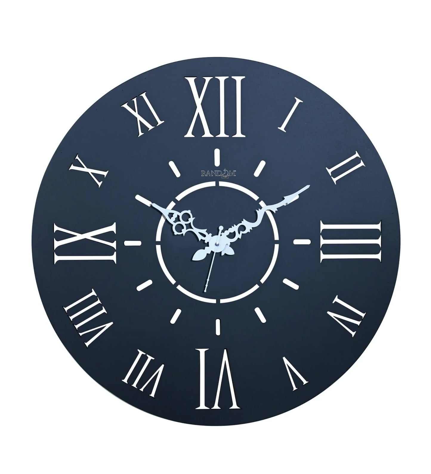 Blue MDF Hang One Wall Clock – Stylish & Modern Timepiece for Every Room
