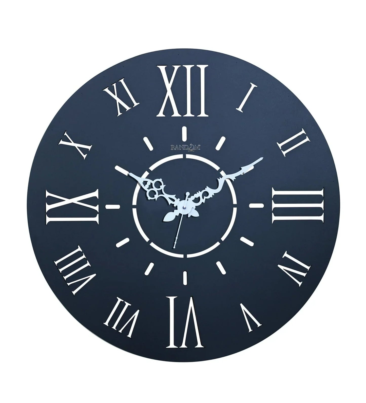 Blue MDF Hang One Wall Clock β Stylish & Modern Timepiece for Every Room