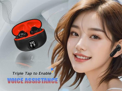 Imax Cube TWS Earbuds | 30H Playtime, Bluetooth 5.3, Noise Isolation, Type-C Fast Charging, IPX4 I ZSNGG5