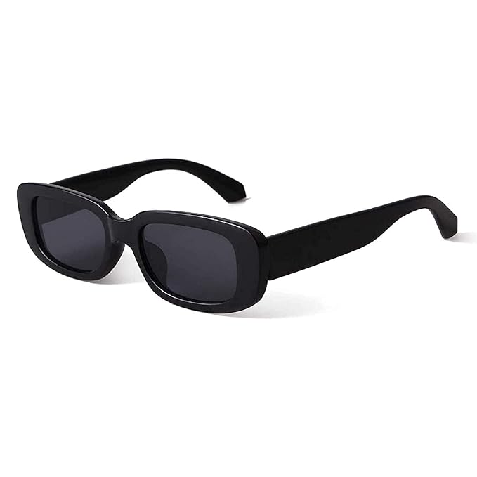 Women's Retro| Narrow Square Sunglasses | UV Protected Driving Shades- ZESGW1