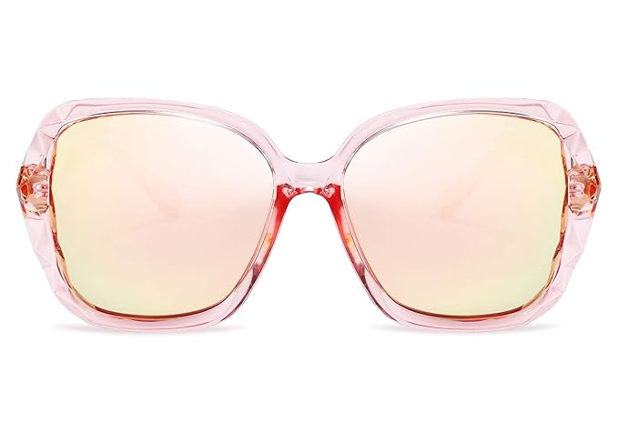 imax Oversized Sunglasses for Women Square Polarized Sparkling Frame I ZESG54