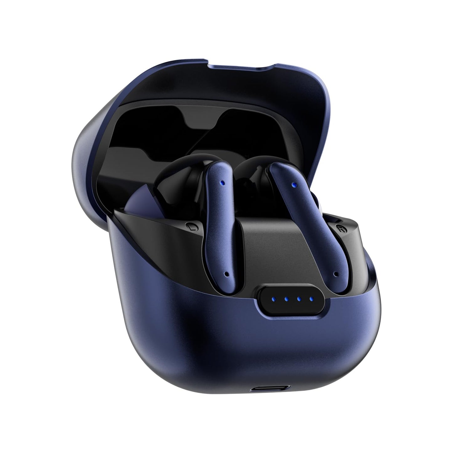 imax premium TWS Earbuds | 80H Playtime, Bluetooth 5.3, Dual 10mm Drivers, IPX4, Touch Control (Blue) | ZSNGG10