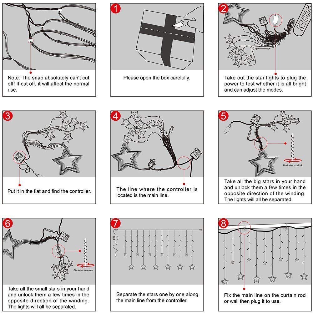 Imax Premium 12 Star LED Lights – Diwali & Christmas Decoration for Home Decor