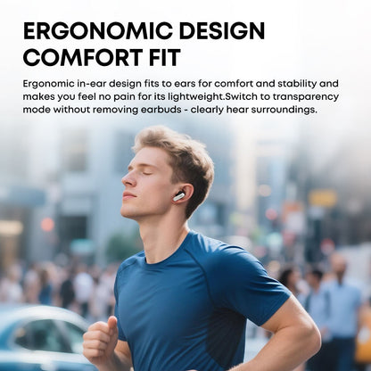 IMAX LuxeBuds V6.0 – True Wireless Stereo Earbuds with ANC, ENC, Smart App Control & Low Latency