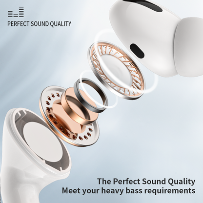 iMAX LuxeBuds – Premium TWS Earbuds with Hi-Fi Bass, 2 Years Warranty Touch Control & Noise Reduction | Big Brand Sound, Without the Big Price! Experience 3D Surround Bass with LuxeBuds