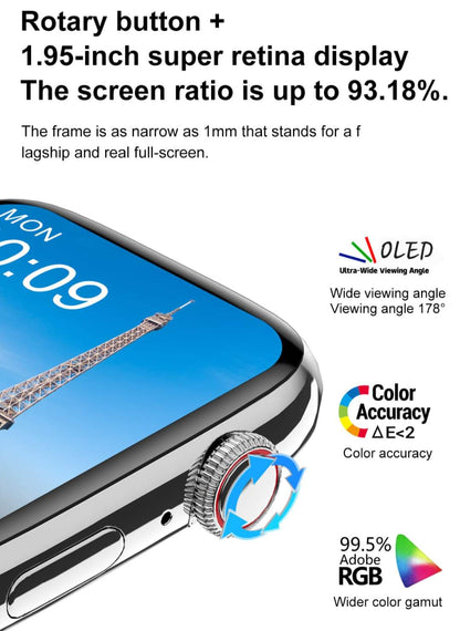 DT Watch by imax Gen 10 45MM Oled | Staineless Steel Super Luxury Class | India's Exclusive Boaderless Infinity Display