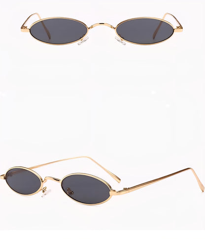 Zest Vintage Oval Retro Party| Sunglasses for Unisex |Bold Alloy Stylish Frame Lightweight ZEGS80