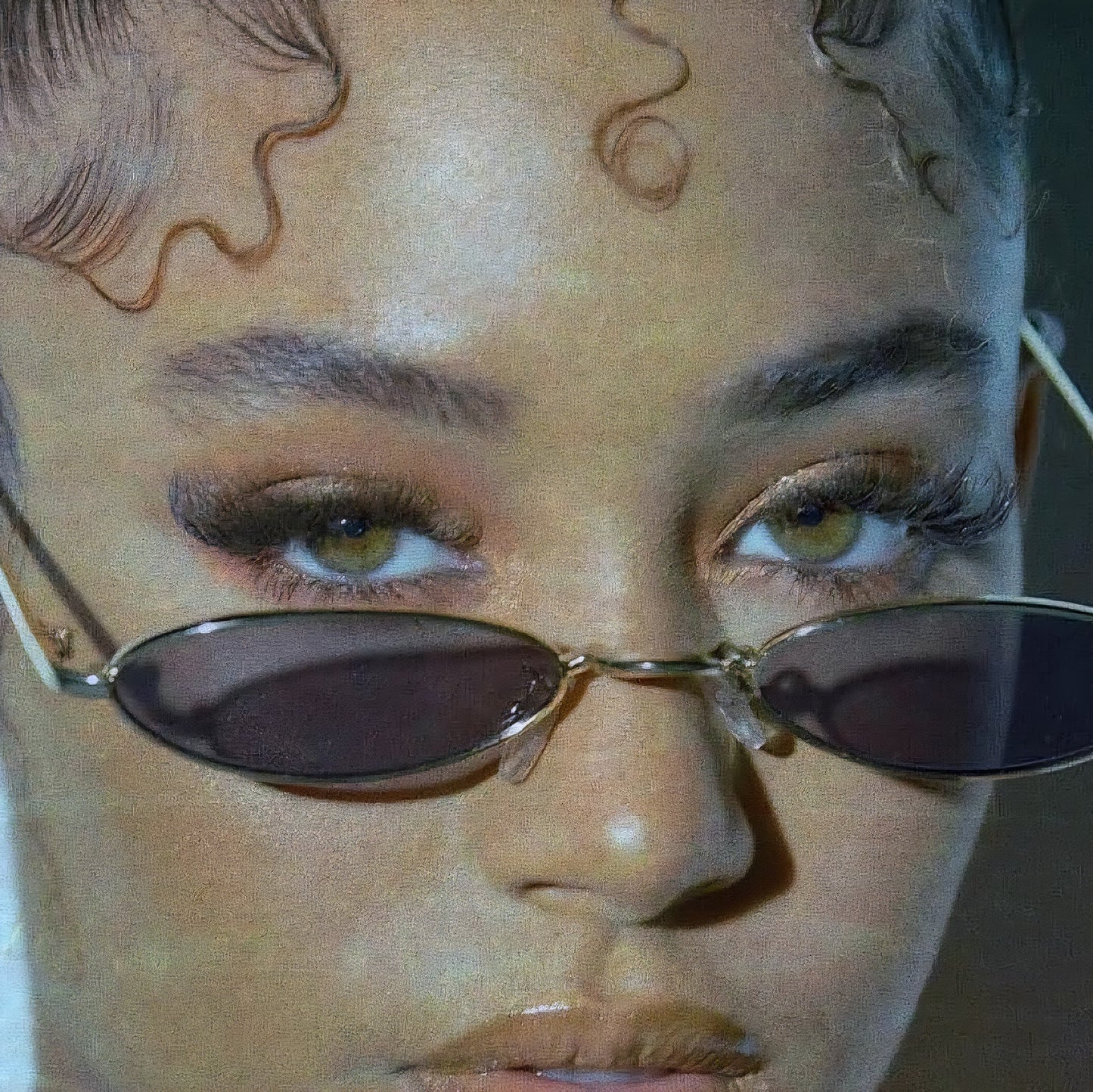 Zest Vintage Oval Retro Party| Sunglasses for Unisex |Bold Alloy Stylish Frame Lightweight ZEGS80